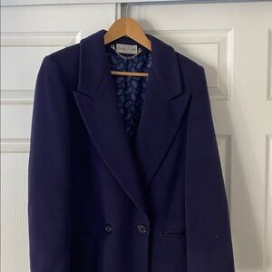 Ashley Scott Women's Elegant Purple Blazer